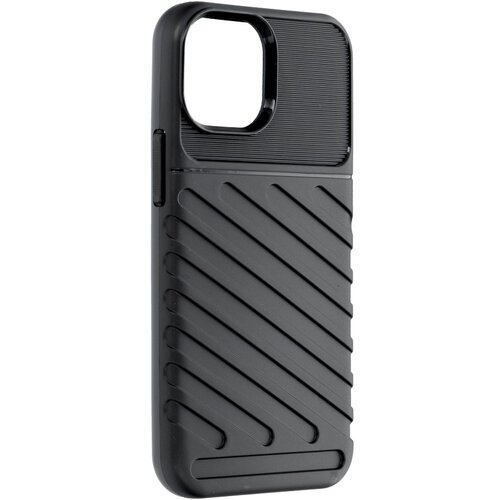  Gumijasti / gel etui Thunder za Samsung Galaxy A20s - črni Slike