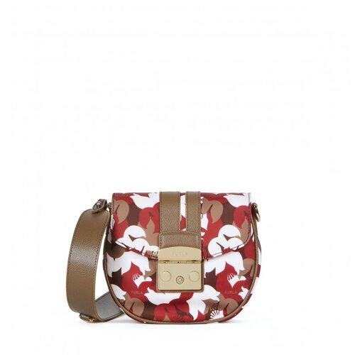 Furla Handbag - METROPOLIS MINI CROSSBODY ROUND - NYLON ST. TUBEOSA+ARES multicolour Slike