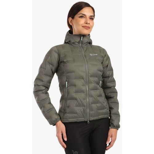 Kilpi Women's down jacket ALBERTA-W Dark green Slike