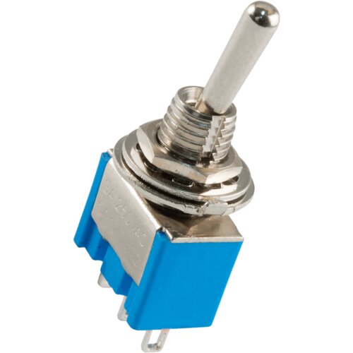 Home Prekidač KIP, 250 V~, 3 A, 13 × 8 × Ø6 mm, 3 položaja, ST 303, Plavi Cijene