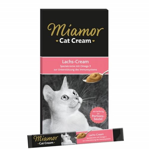 FINNERN - MIAMOR Miamor Cream losos, pasta za macke 6x15g Slike