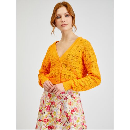 Orsay Orange Women Patterned Cardigan - Women Cene