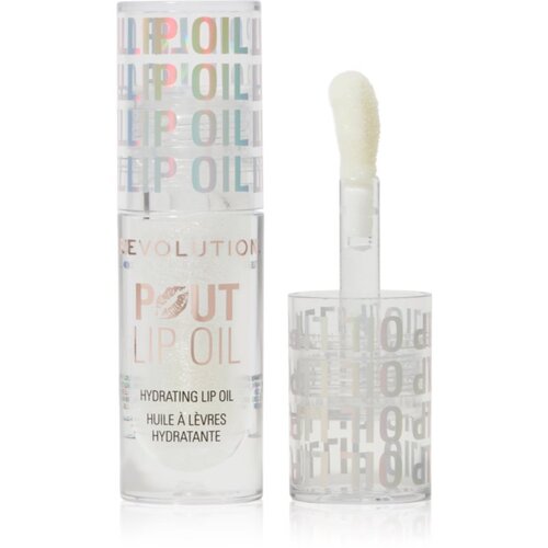 Revolution Pout Lip Oil olje za ustnice z ble&amp;scaron;čicami 4.6 ml Slike