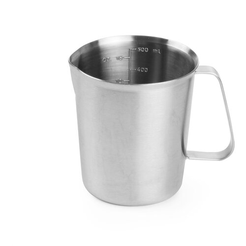  Vrč z Merilni Skalo, Nerjaveče Jeklo, 0.5L, 90x105mm Cene