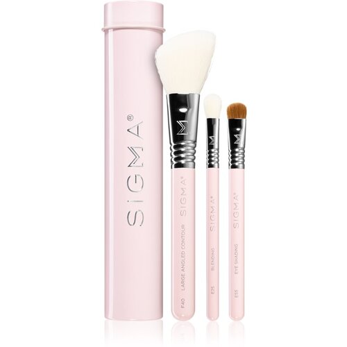 Sigma Beauty Essential Trio Brush Set set čopičev z etuijem Cene