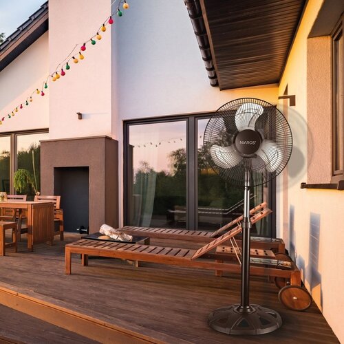 Niaros podni ventilator, 37W, 34cm, metalni Slike