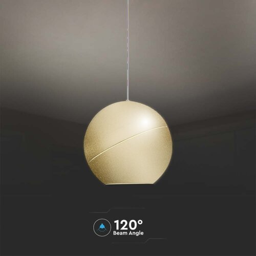  LED luster na sajli LED/8,5W/230V 3000K zlatna Slike
