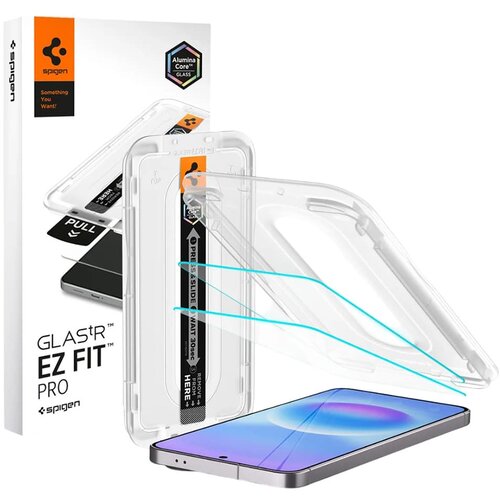 Spigen (2 kom.) Glas.tR EZ-FIT Pro (AGL11397) za Samsung Galaxy A57 5G - clear Slike