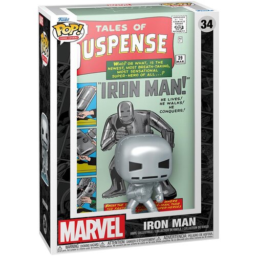 Funko POP! Comic Cover: Marvel - Tales Of Suspense #39 Iron Man Cene