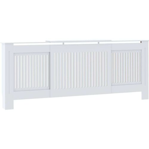  Pokrov za radijator mdf bijeli 205 cm Slike