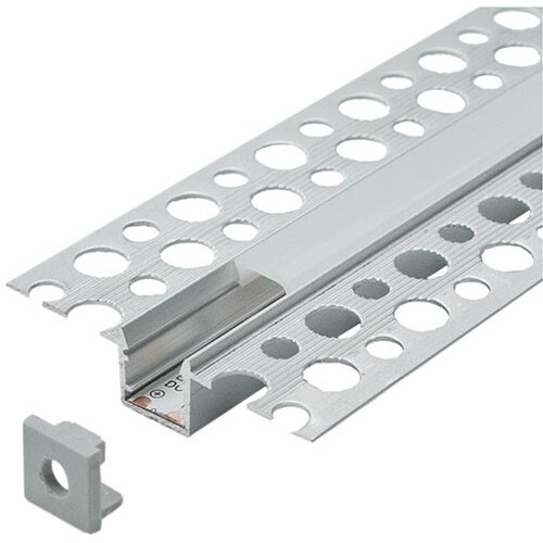 Mitea Lighting aluminijumski profil za led trake 10x43.7x2000mm ugradni sa difuzorom 2m MA1010-UG Cene