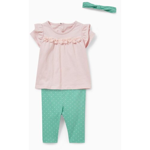 CA komplet za bebe, Roze-plavi Slike