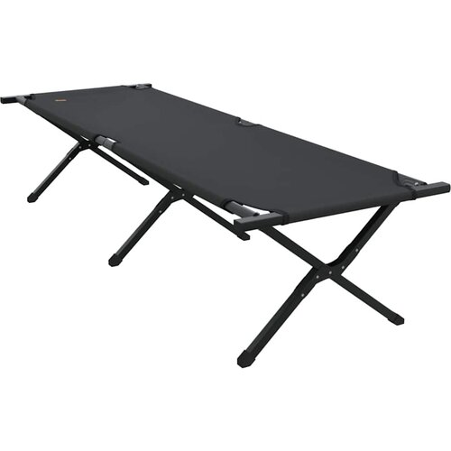  Sklopivi kamperski krevet Crna 193 x 69 x 45 cm Oxford tkanina Slike