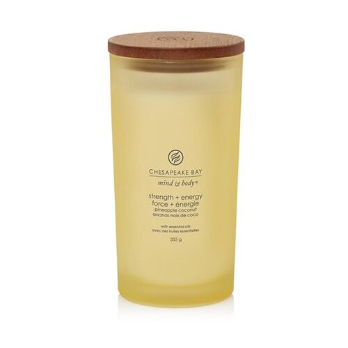 Chesapeake Bay Candle Mind &amp;amp; Body Strength &amp;amp; Energy di&amp;scaron;eča sveča 355 g Slike