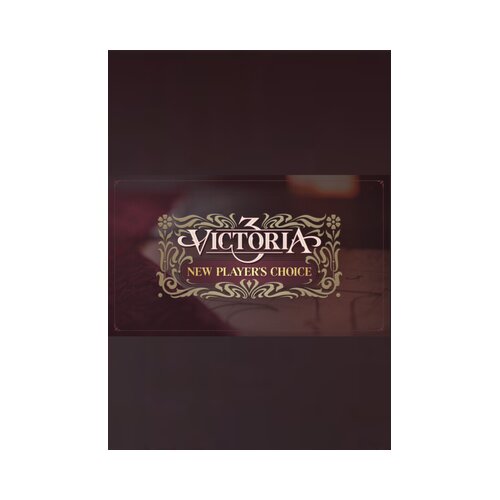 Steam victoria 3: new player's choice key (pc) europe Cene