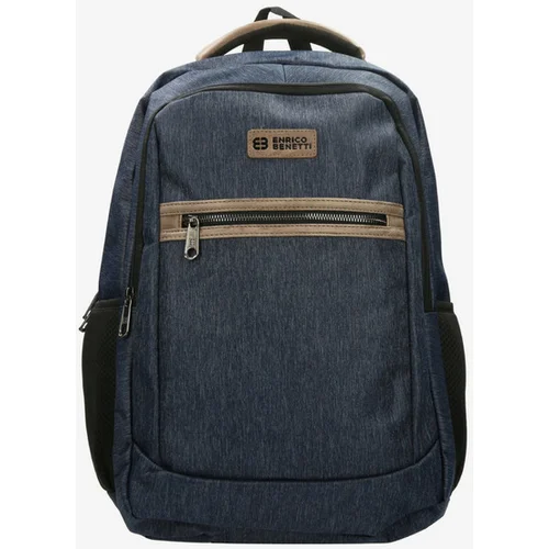 Enrico Benetti München 15" Notebook Backpack 27 l Blue Nahrbtnik Modra