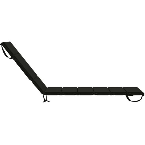  Jastučić za ležaljku GEMERT 100% poliester Crna 200 x 55 x 3 cm - Crna 200 x 55 x 3 cm Poliester Slike