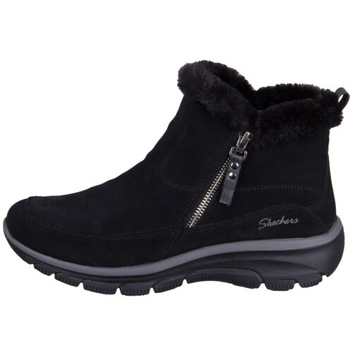 Skechers Gležnjarji Easy Going Cool Zip Črna Slike