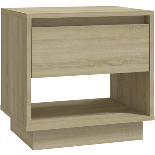 Maison Chic Nočna omarica - Nočna miza sonoma hrast 45x34x44 cm iverna plošča, (21689621) Cene