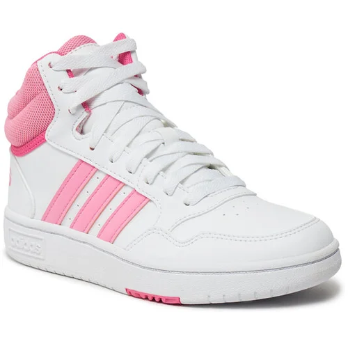 Adidas Čevlji Hoops 3.0 Mid K IG3716 Bela