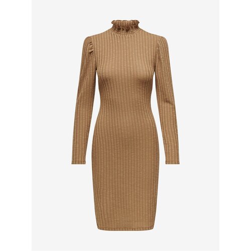 JDY Brown Ladies Sweater Dress Edna - Ladies Slike