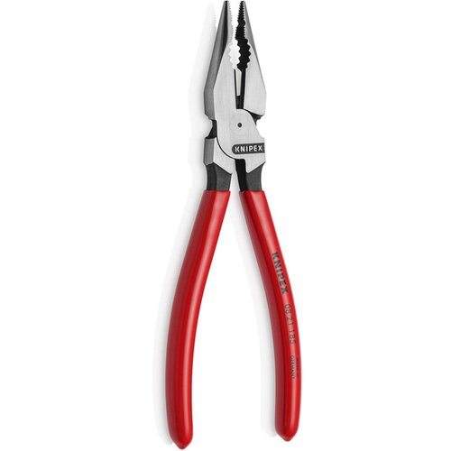 Knipex kombinovana &amp;scaron;pic kle&amp;scaron;ta 185mm, sa gumiranim ručkama (08 21 185) Slike
