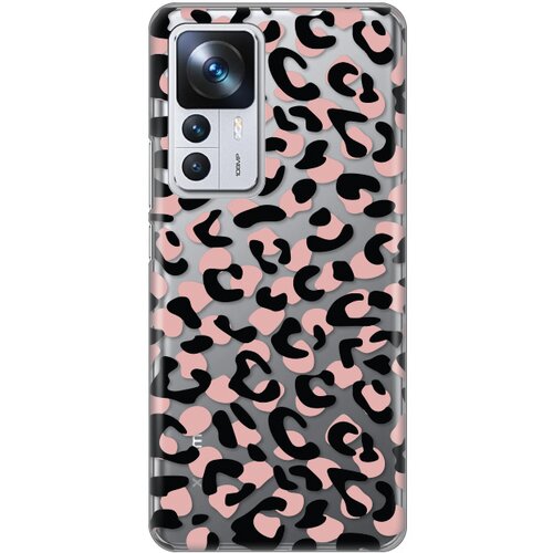 Silikonska maska za Xiaomi 12T Animal Print Skin providna Slike