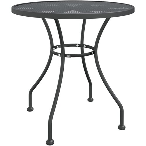  Vrtni stol od ekspandirane metalne mreže &amp;Oslash; 80 x 72 cm antracit Slike