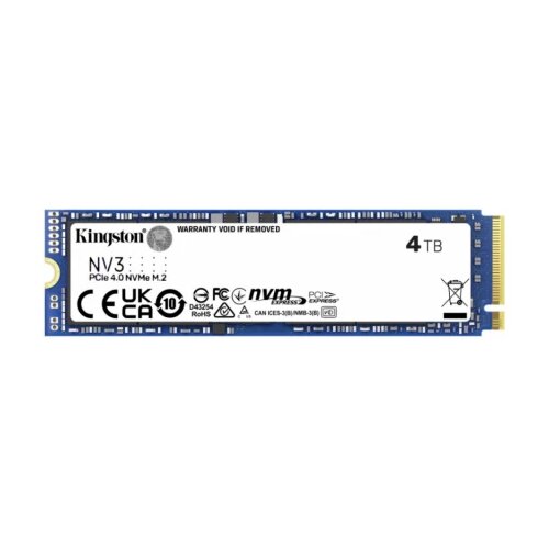 Kingston SSD 4TB NV3NVMe PCIe Gen 4.0x4R/W : 6000/5000MB/s Cijene
