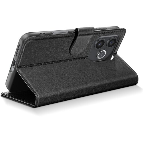AVIZAR Denarnica za Honor 600 Lite Serija Chesterfield s funkcijo stojala, Črna, (5000275141) Cene