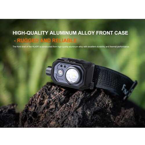 Fenix HL45R - prigu&amp;scaron;iva punjiva LED čelna lampa sa fokusom LED/USB IP66 Slike