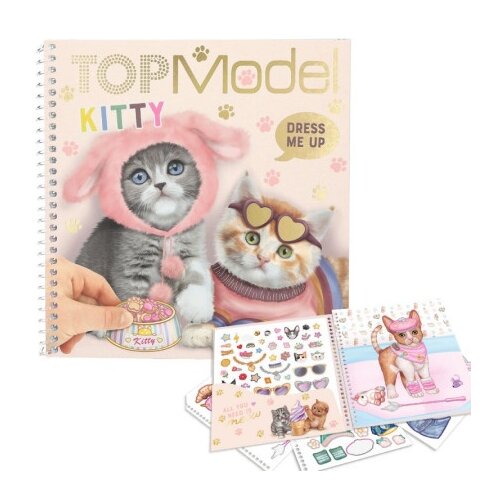 Top Model knjiga sa stikerima kitty ( DP0412965 ) Slike