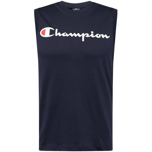 Champion Authentic Athletic Apparel Majica morsko plava / krvavo crvena / bijela