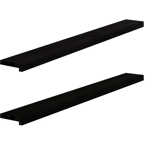  Prozorske klupice 2 kom tamnosmeđe 140x15x2 cm masivne hrast Cijene