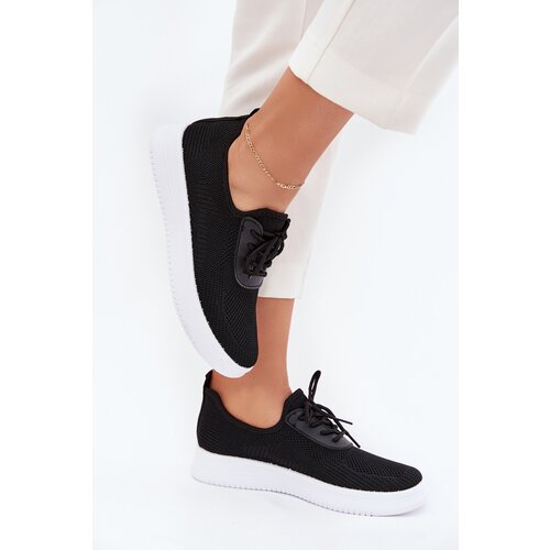 Boto Fabric Slip-On Sports Shoes On Platform Women's Black Kalyra Cijene