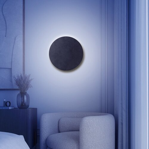 Aigostar led prigu&amp;scaron;iva zidna svetiljka mesh smart LED/12W/230V crna Slike