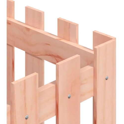  Vrtna sadilica s izgledom ograde 40x40x40 cm masivna duglazije Slike