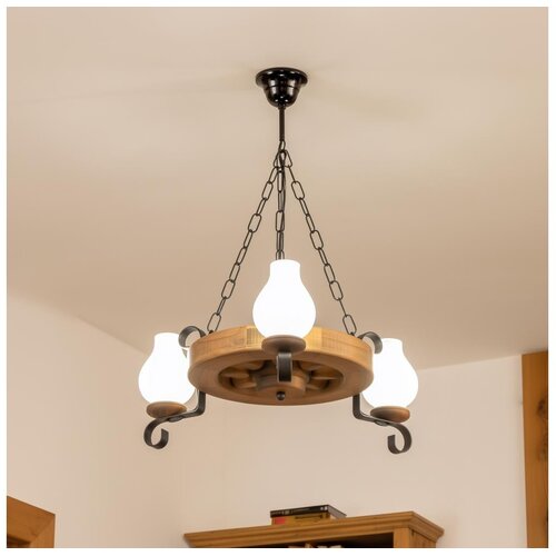  Brilagi - Luster na lancu ROATA 3xE14/40W/230V buk Cene