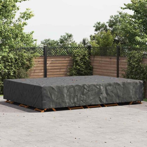 vidaXL Prevleka za zunanje pohi&scaron;tvo Črna 350 x 260 x 90 cm 210D Cene