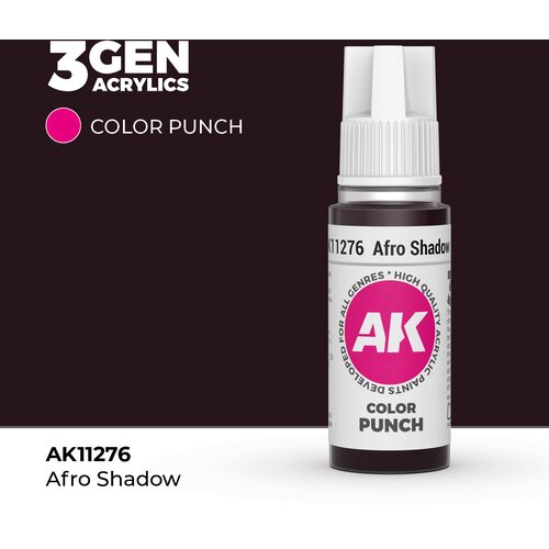 AK Interactive Afro Shadow 17ml - Color Punch 3rd Gen AK11276 Cene