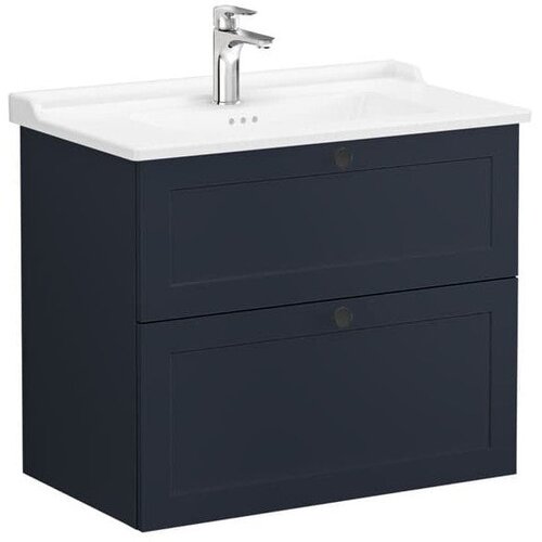 Vitra ROOTC80BINTC Root Classic 80 x 47 cm umivalnik z omarico Slike