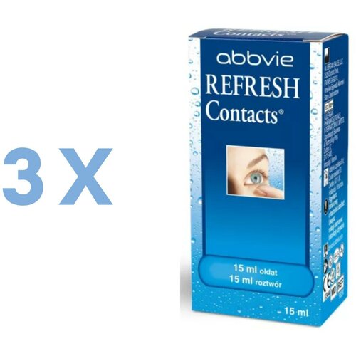 Refresh Contacts (3 x 15 ml) Cene