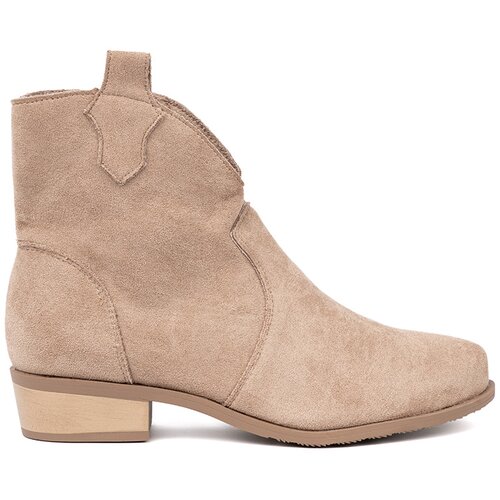 SEASTAR Beige suede cowboy boots Slike