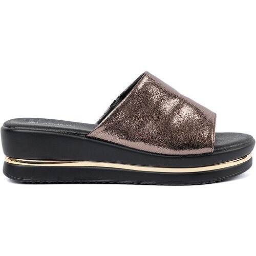 GOODIN Women&amp;#039;s metallic platform flip-flops Slike