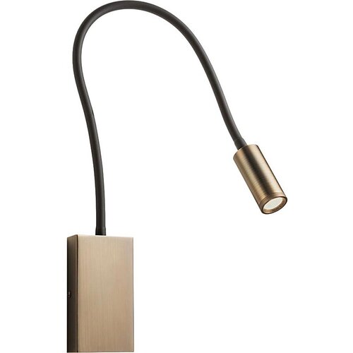  Redo 01-4475 - LED fleksibilna lampica WALLIE LED/3W/230V USB CRI 90 brončana Cene