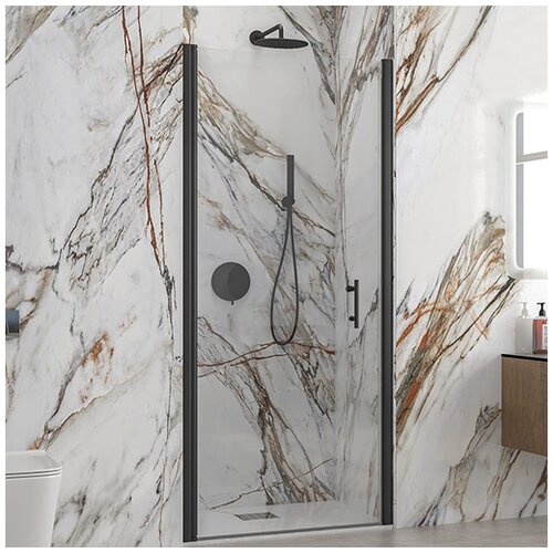 Karag tu&scaron; vrata S28 Alto Clear, 75&times;200 cm, črna, TVS28ANC75P Cene
