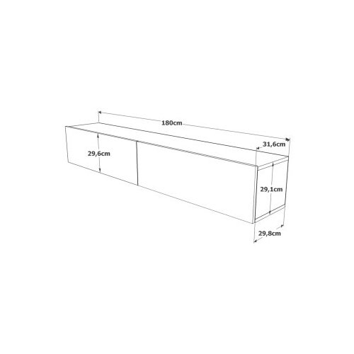Hanah home tv polica Fr8 aa Slike