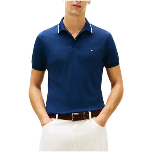Tommy Hilfiger Majice &amp;amp; Polo majice MW0MW44010 Modra Slike
