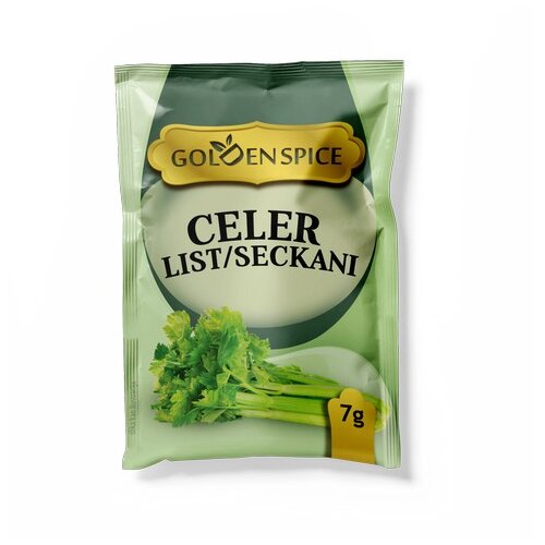 GOLDEN SPICE Celer, List, Seckani, 7g Slike