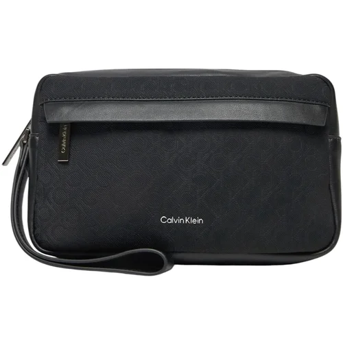 Calvin Klein Jeans Torbice CK MUST MONO WASHBAG K50K512799 Črna